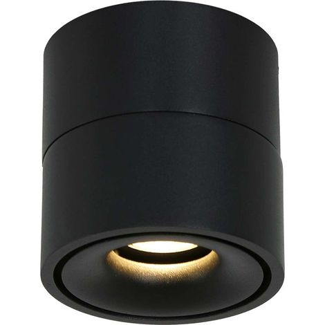 Deckenstrahler Spotleuchte Deckenlampe verstellbar LED Wohnzimmerleuchte schwarz (1/5)