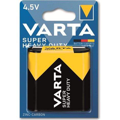 VARTA Batterie Zink-Kohle, 3R12, 4.5V, Superlife, 1 Stück (1/2)