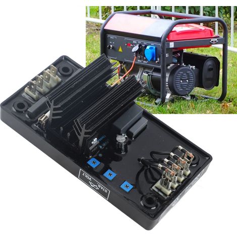 Pièce de Rechange pour Générateur Diesel Régulateur de Tension Automatique AVR Plaque R230 Stabilisateur Électronique 85-139V -KZQ (1/2)