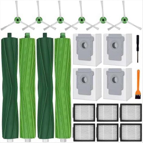 Accessoires de rechange pour i7, i7+, j7, i8, i8+, i3, i3+, i4, i4+, i6, i6+ et j7+ : sacs à poussière, filtres, brosses latérales