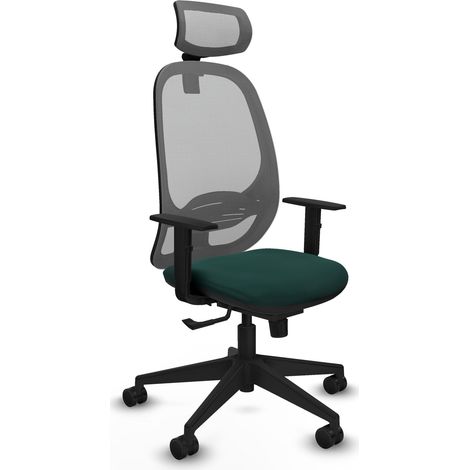 Sedia da ufficio piqueras y crespo Cilanco grigio similpelle (1/2)
