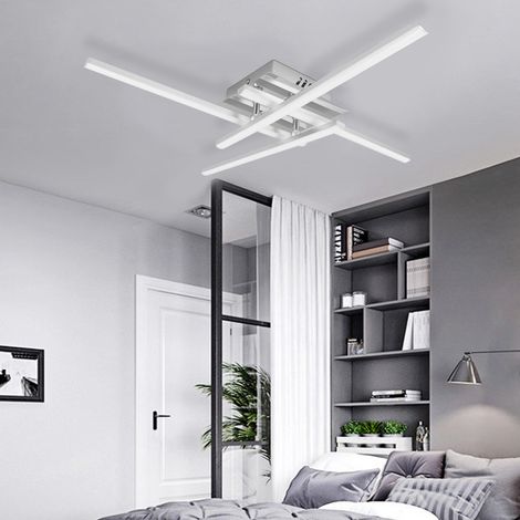 Plafonnier décoratif 140 LED moderne pour salon et chambre, AC85-265V (1/5)
