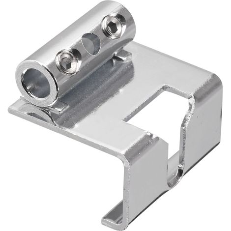 Verriegelungsmitnehmer, Stahl vernickelt, 1 Stück  passend zu GEZE Oberlichtöffner OL 90 N / OL 95 für Fenster (1/4)
