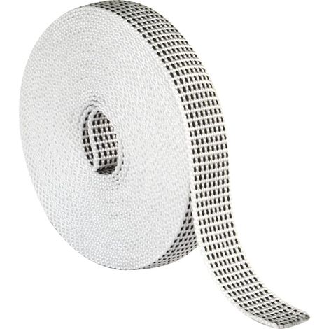 Cordon de rechange pour étendoir - Fil de remplacement pour séchoir à linge - Résistant à l’humidité et à l’usage quotidien - 20 m - Nylon - Finition blanche (1/5)