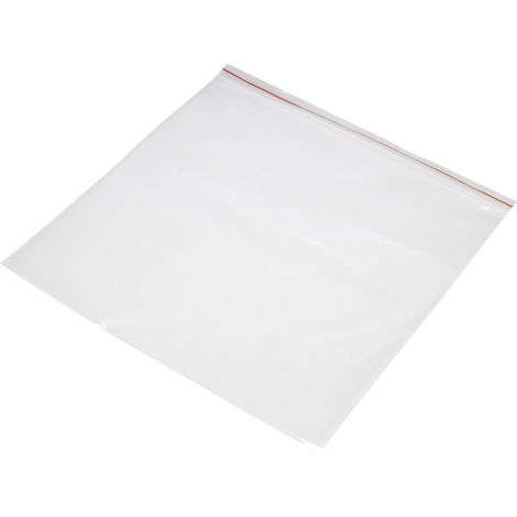 Sachet à fermeture pression sans bande d'inscription 490125 (l x H) 300 mm x 300 mm transparent Polyéthylène 1 pc(s) W07953