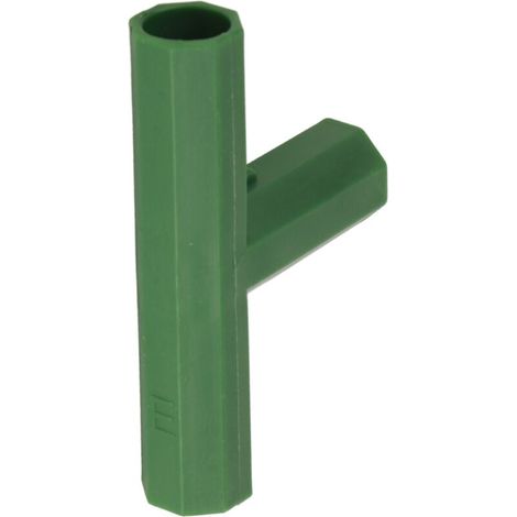 PP-Gartenrahmenverbinder – 16 mm – 6 Stück – für Gewächshäuser und Blumenstützen