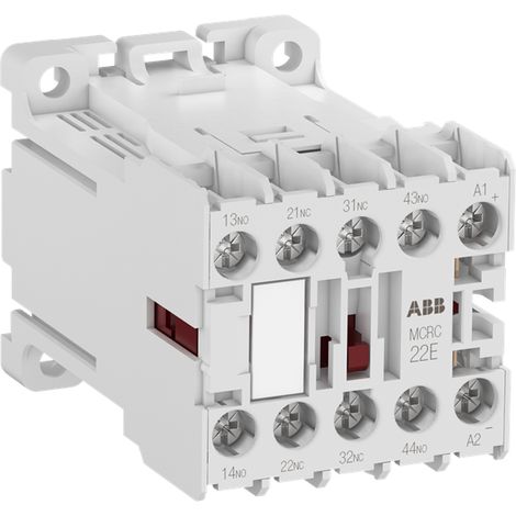 MCRC040ATD Mini Contacteur Auxiliaire 4NO 24DC 1SAH100006R9900 ABB HD454690
