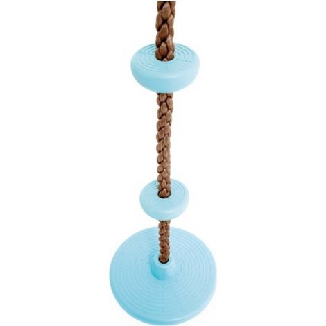 Intex 44002 Corde à grimper (à disques) Corde, plastique bleu clair