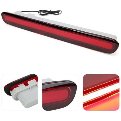 Feu Stop Arrière 3291500687 Hilux, Hilux,Feu Arrière Haut Niveau 3Rd Feu De Freinage Lumière Rouge Vif 81570-0K100 Rempment Pour Hilux Revo 2015-2017 Lentille Rouge (Rouge)