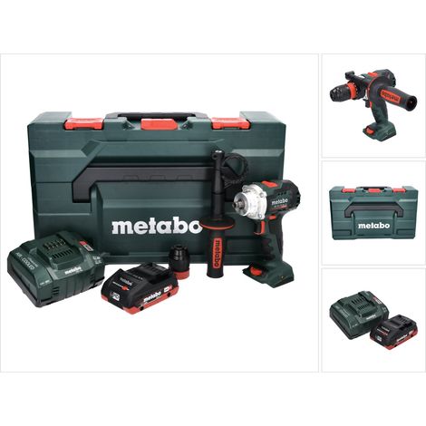 Metabo BS 18 LTX BL Q I Perceuse-visseuse sans fil 18 V 130 Nm Brushless + 1x batterie 4,0 Ah + chargeur + metaBOX (1/5)