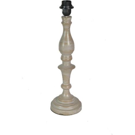 Moderne Metalllampe in Taubengrau, 30 cm x 58 cm