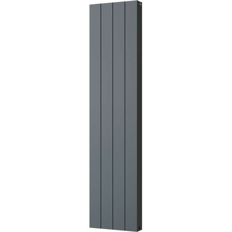 Thetford - Anthracite Vertical Radiator Double Panel H1600mm x W372mm Smooth