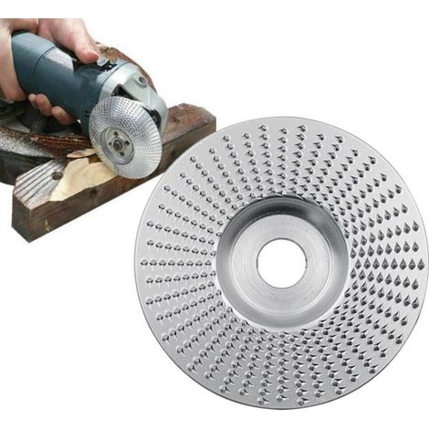 Disco per smerigliatrice angolare raspa levigatura intaglio legno 123mm 66013