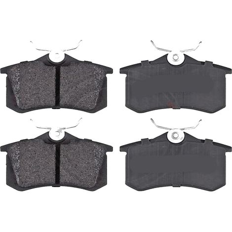 KIT PASTIGLIE FRENO POSTERIORI compatibile con RENAULT THALIA II (LU) / PASTIGLIE FRENANTI AUTO OEM P 68 024, / SOSTITUZIONE DIRETTA / BASSA POLVERE / SILENZIOSO