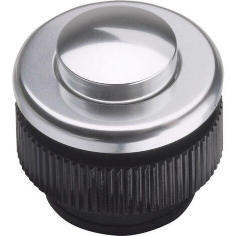 BOUTON DE SONNETTE SIMPLE GROTHE 62032 ALUMINIUM 12 V/1,5 A (1/3)