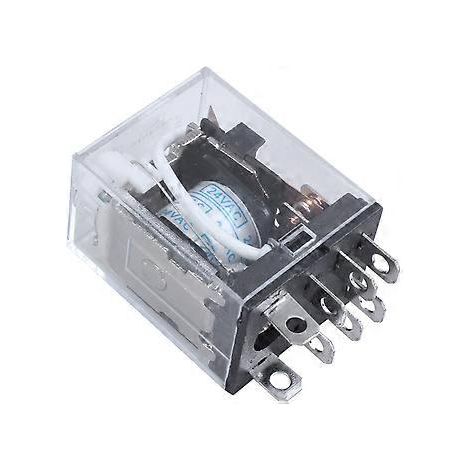 JQX-13F LY2 AC 24V Spule 8-Pin DPDT Rotes LED-Elektromagnetisches Relais