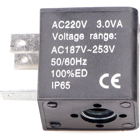 Bobine bleue pour électrovanne + câble (1/3)