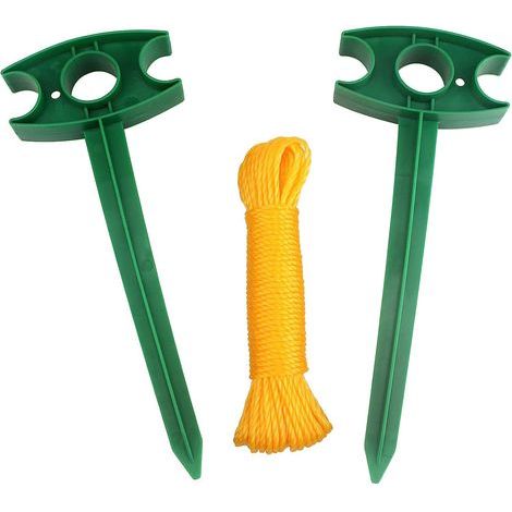 Ligne de Jardin et de Plantes - Corde de Plantation - Aide �� la Pose - Guide de Jardin - 15 m