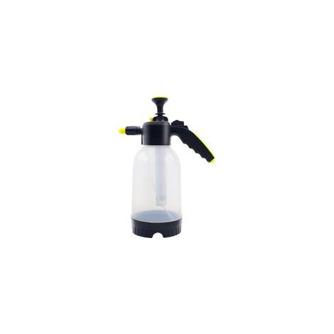 Spruzzatore manuale da 0,5 galloni (2 litri) – Flacone spray da 68 oz con valvola di sicurezza e ugello regolabile, ideale per innaffiare, irrorare piante, pulire la casa e concimare (Trasparente - Cr
