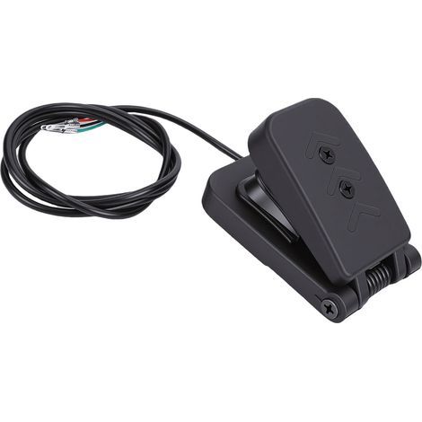 Electric Throttle Pedal, Adjustable Hard Rubber Throttle with Cable Control, for Electric Bikes, Scooters, Mountain Bikes (1/5)
