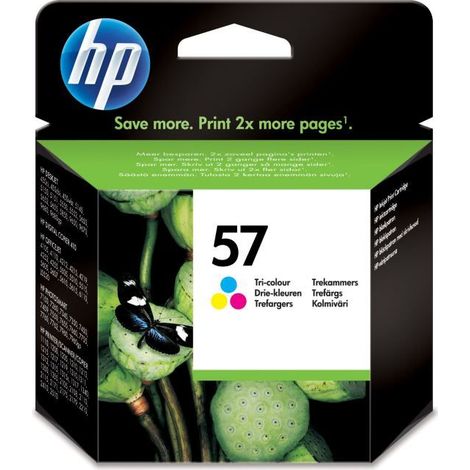 Cartucho de Tinta Original HP 57 Amarillo Cian Magenta (1/5)