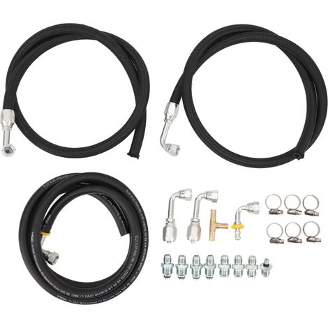 Kit de raccordement de tuyau de direction avec raccords HAHK R Performances améliorées fiables pour servofrein assisté. (1/5)