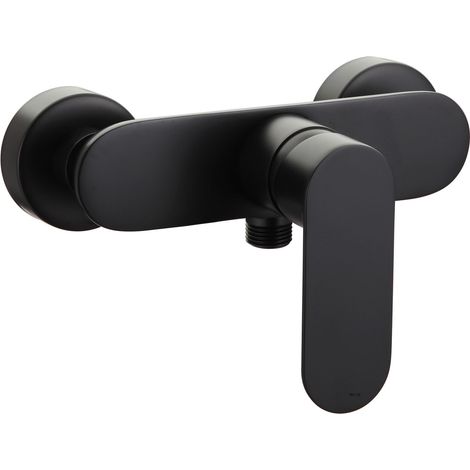 Primaster Brausearmatur Prag schwarz Armatur Badezimmer Badewanne Dusche  Bad