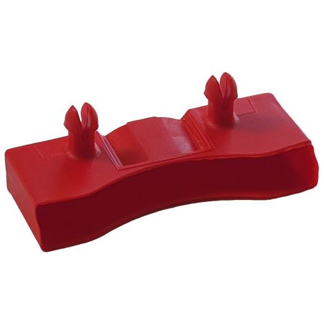 Lot de 1 embout rouge pour lattes de 68 x 8 mm (1/3)