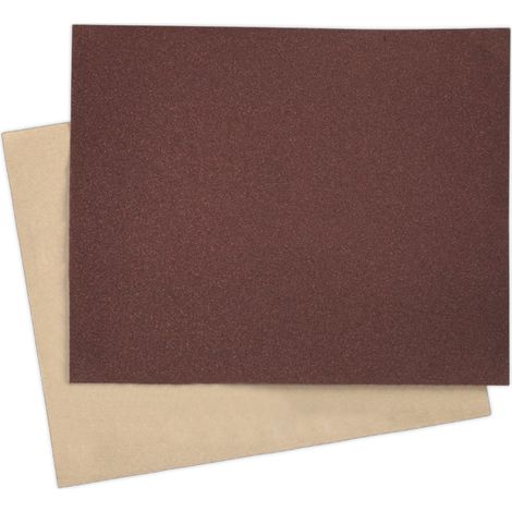 Sealey Production Paper 80Grit 230 x 280mm - Pack of 25 PP232880
