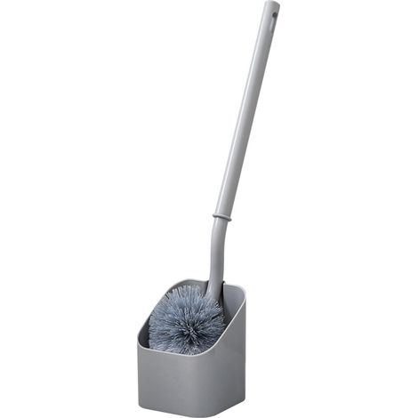 Brosse de toilette sans recoins difficiles d'accès, poils doux, manche long, brosse de toilette-AquaForge (1/5)