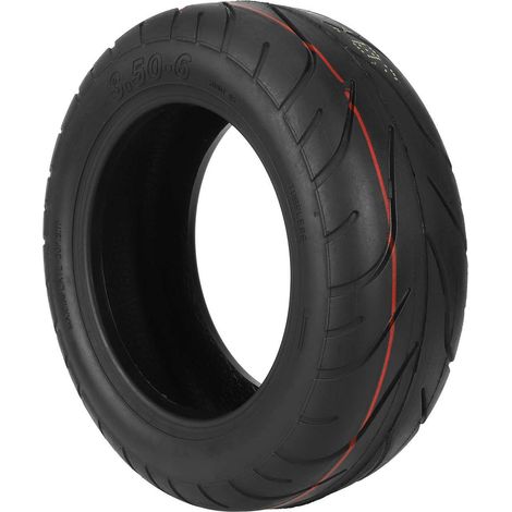 Pneus tubeless 3.50-6 pour petits tricycles, vélos électriques et scooters pneus de 10 pouces petits pneus 3.50-6 avec pneus épaissis. (1/5)
