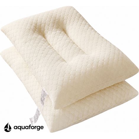 Almofada Cervical Ergonómica Látex Hipoalergénica Respirável (1/5)