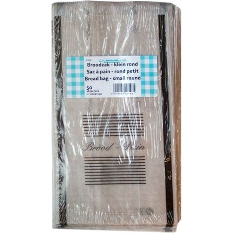 Lot de 50 petits sacs à pain – Pour pâtisseries, viennoiseries et sandwichs – Conservation fraîcheur
