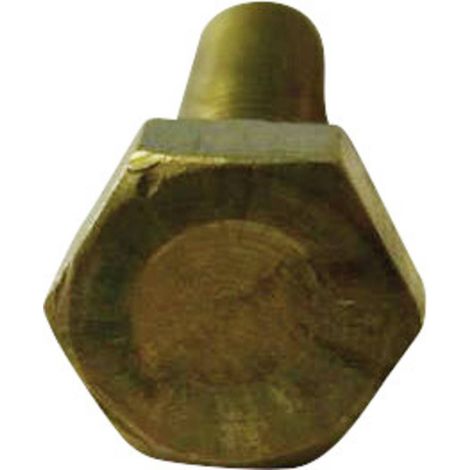 TOOLCRAFT 216291 Vite testa esagonale M2 10 mm Esagonale DIN 933 Ottone 10 pz. (1/2)
