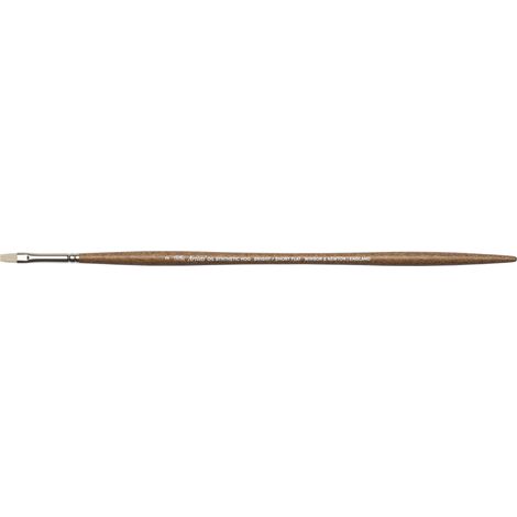 Pinceau Synthetique Huile Plat Court Taille 2 (1/5)