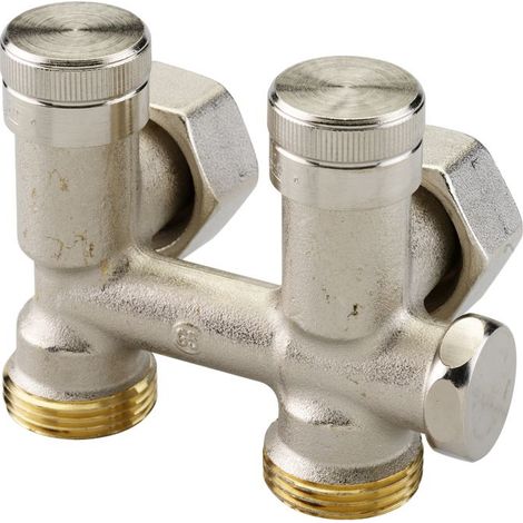 Danfoss Racor universal RLV-K para radiador de válvula, Radiador G 3/4, Angular, 003L0283