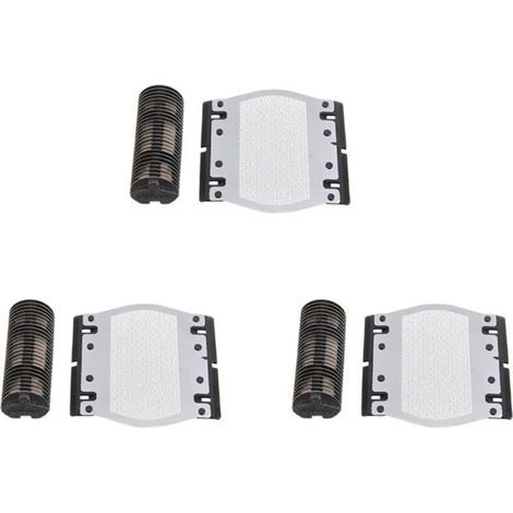 3 Têtes De Rechange Pour Rasoir Électrique Omentum Série 11B Modèles 110 120 130 140 150 150S 130S 5684 5685 (1/4)