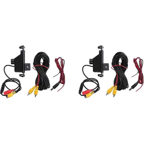 2 cámaras de visión trasera para coche, cámara de aparcamiento para Hyundai Kia Picanto Morning (TA) 2011-2017 (1/5)