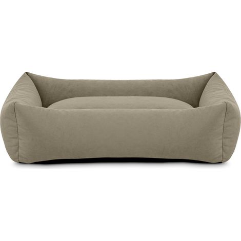 KONSIMO Haustierbett CANINI Hundebett rund für Hunde & Katzen, 60x70cm (1/5)