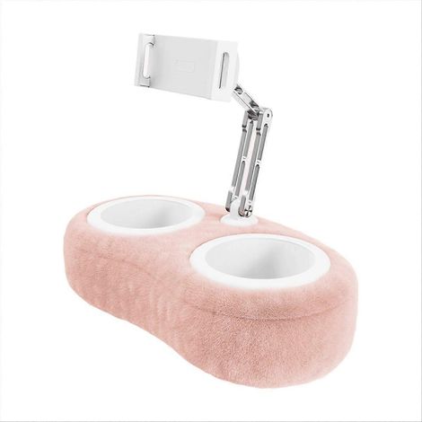 Support pour tablette avec coussin, support pivotant et réglable en hauteur, modèle A (1/5)