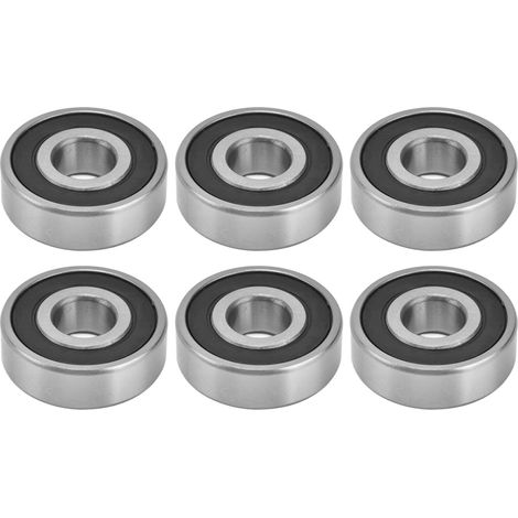 Coussinets à billes étanches 10 pièces, roulement radial miniature 6302 à gorge profonde pour dispositifs de mouvement linéaire (1/5)
