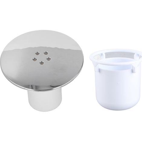 Couvercle de bonde de douche, receveur de douche, bouchon de siphon, remplacement, traitement au chromate, débit rapide (1/5)
