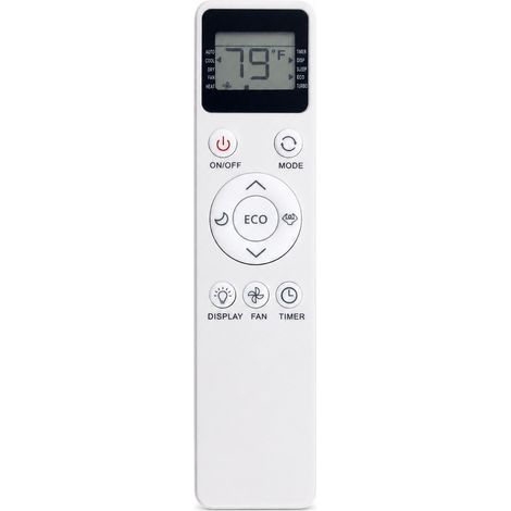 Mando a distancia para aire acondicionado compatible con EQK EATC10RE2T(C), frío y calor (1/5)