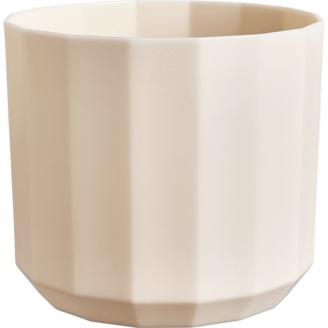 Vaso Facet Round D 19 x h 17 cm Rosa Mandorla ELHO