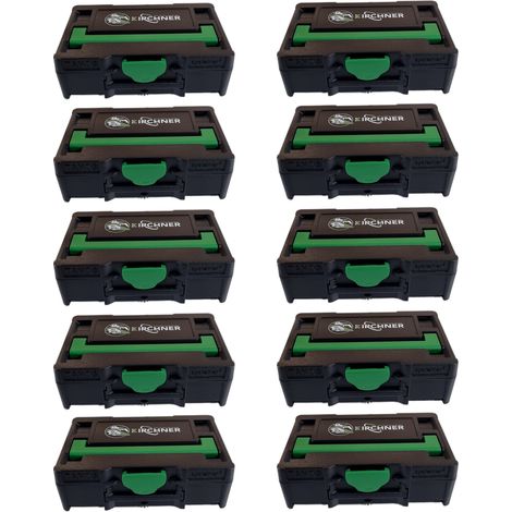 Tanos 10x Micro Systainer³ XXS 33 Festool komp. Kirchner Edition 31,3x105x66 mm (1/3)