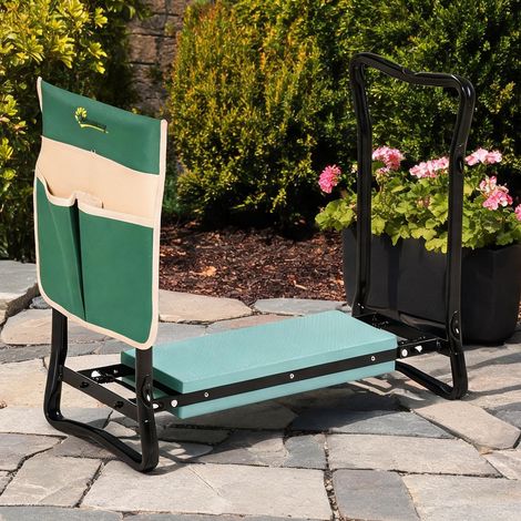 Jardinage Confort Vert et Noir avec Inginocchiatoio Pliable 2 (1/5)