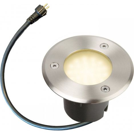 LUMIHOME Einbau-Außenstrahler, 500 Lumen LED-Modul, 3000 K, 10 cm Durchmesser LUMIHOME