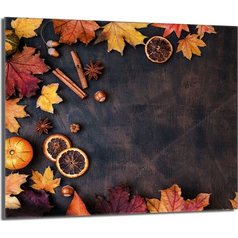 Protection de plaque de cuisson en verre 60x52 Feuilles (1/5)