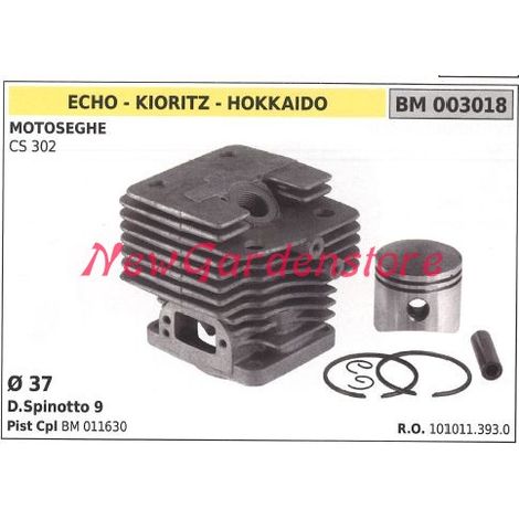 Cilindro pistone segmenti ECHO motore motosega CS 302 003018