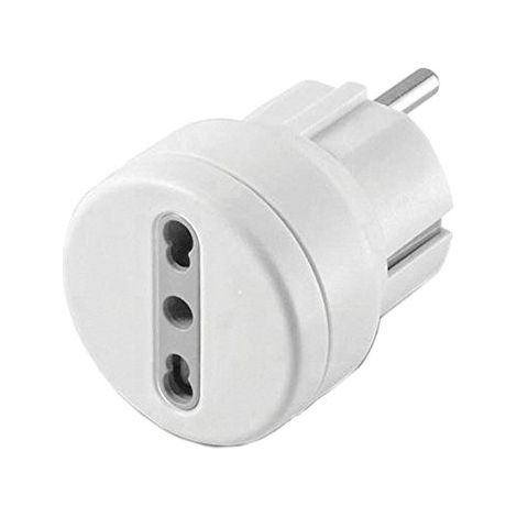 ADATTATORE SPINA SCHUKO-BIPASSO 10/16A FIG.13 ELECTRALINE 3PMARK PZ 25,0 (1/3)